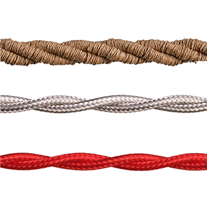Stofkabel gedraaid